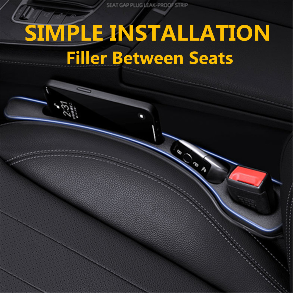 Car Accessories Xcent - 2X Car Seat Gap Filler Between