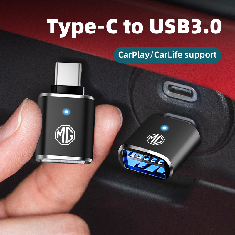 Car Accessories App - Car LED Type C To USB