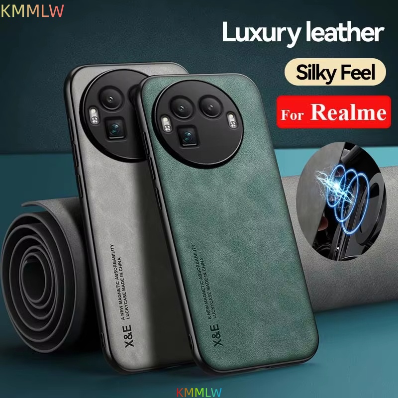 Car Phone Holder Magnetic - Shockproof Case for Realme GT8 Pro