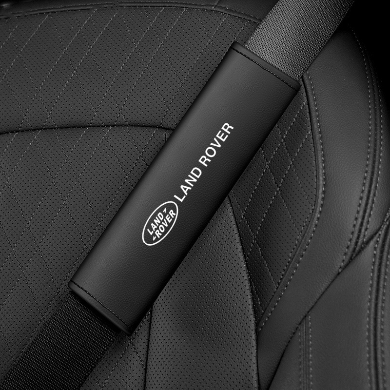 Leather Car Seat Cover - Car Interior Seat Belt Pads Leather