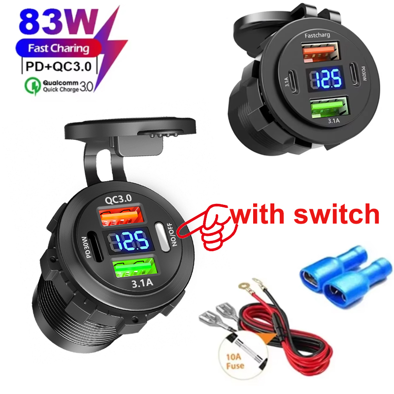 Car Accessories Thailand - QC 3.0 PD30W Dual USB Fast