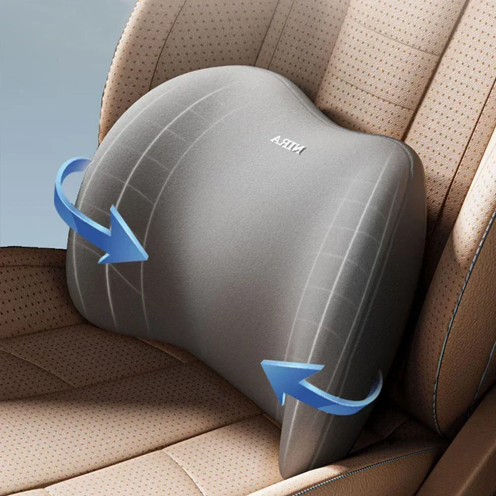 Car Accessories Nearby - Car Headrest Lumbar Support Memory Foam