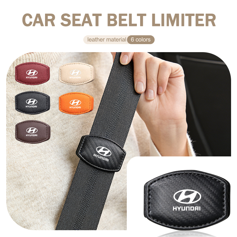 Leather Car Seat Cover - Car Seat Belt Leather Fixing Clip