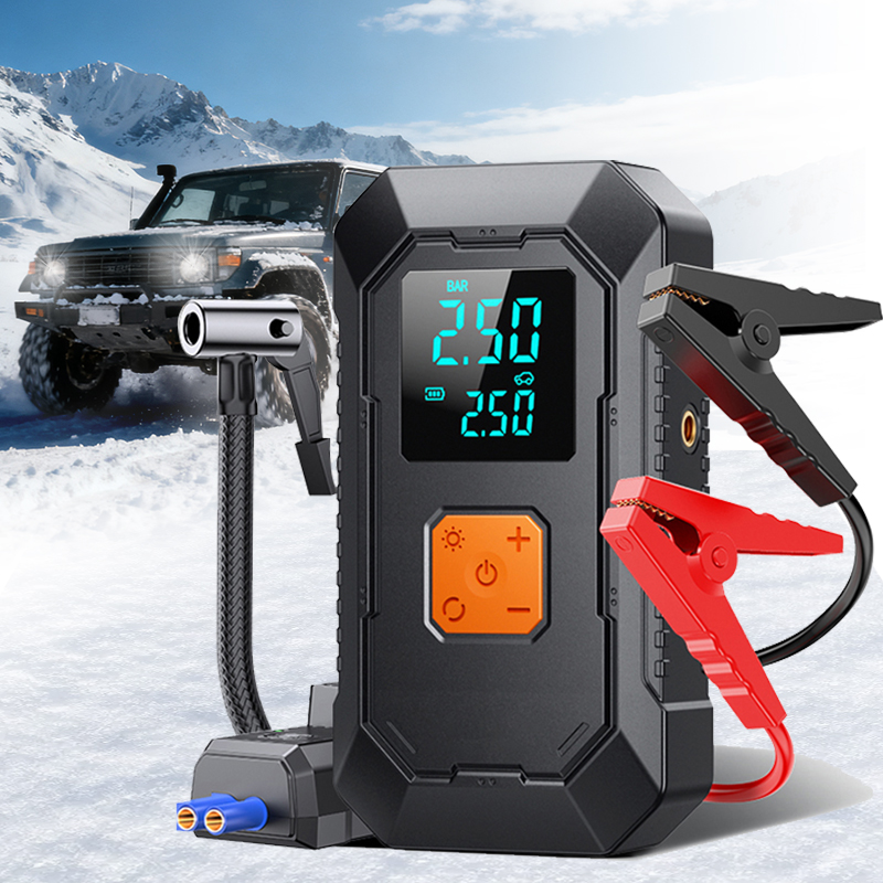 Portable Jump Starter - Car Jump Starter Air Pump Portable