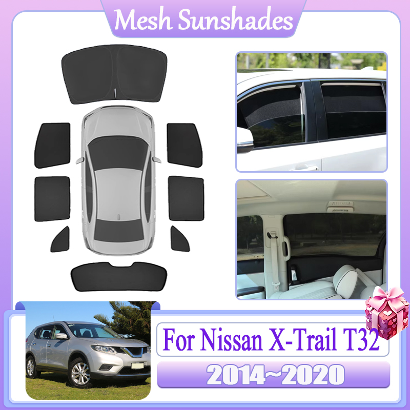 Car Accessories Xcent - Magnetic Sunshade Window For Nissan X-Trail