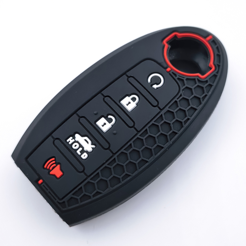 Car Accessories Xcent - Silicone Car Key Case Cover Keyless