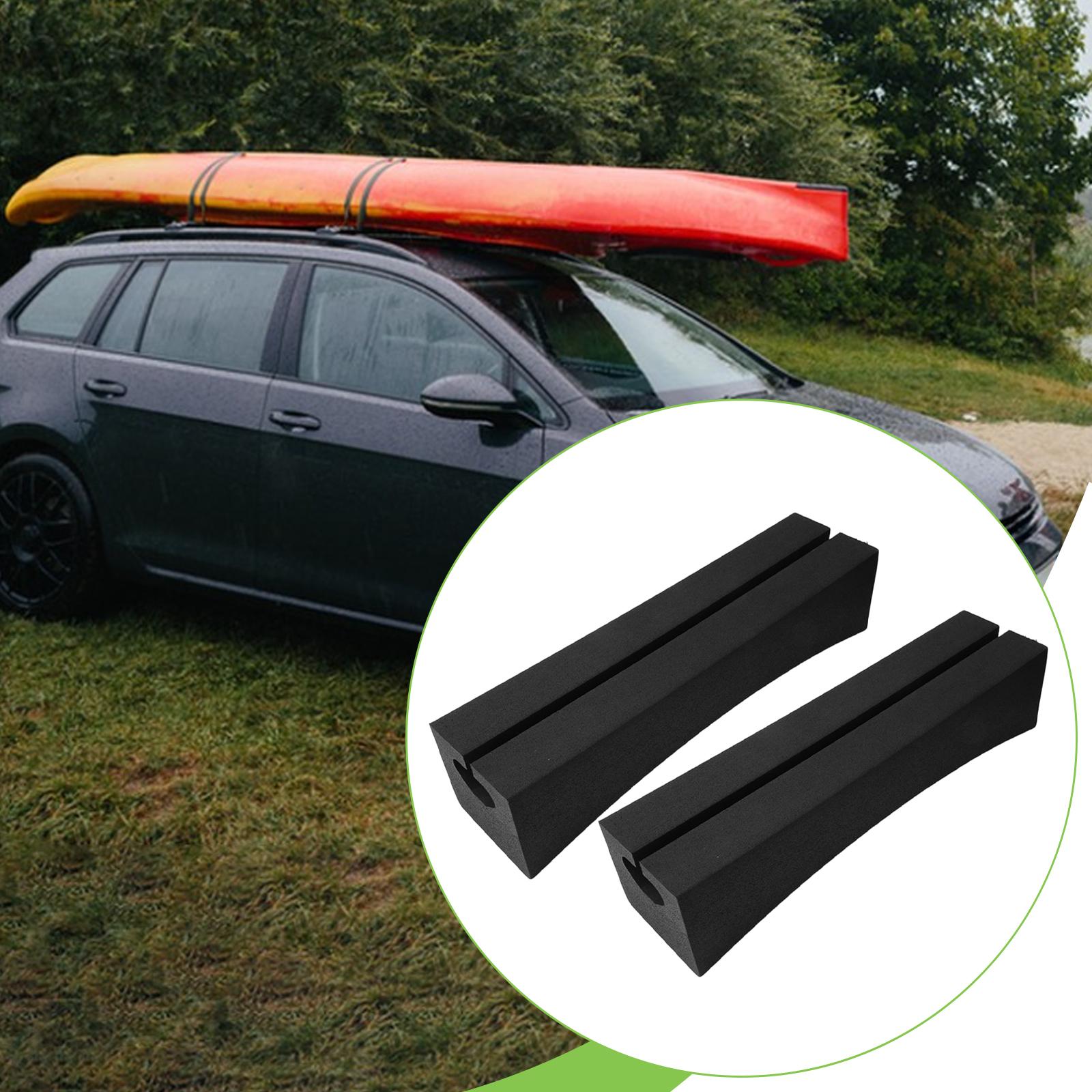 Car Accessories Roof Rack - Universal Kayak Carrier Kit Soft Cushioned
