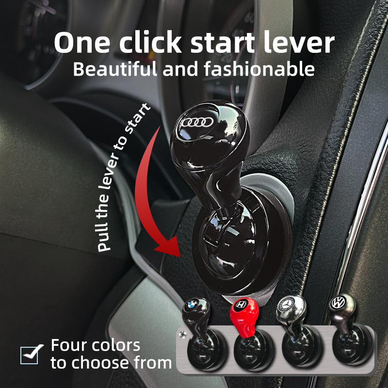 Car Accessories App - 1PC Car One-Touch Start Button with