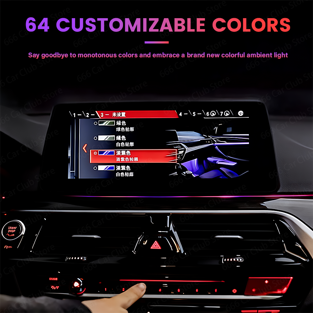 Upgrade 11 Colors to 64 Colors - огляд і ціна Led Interior Ambient Light