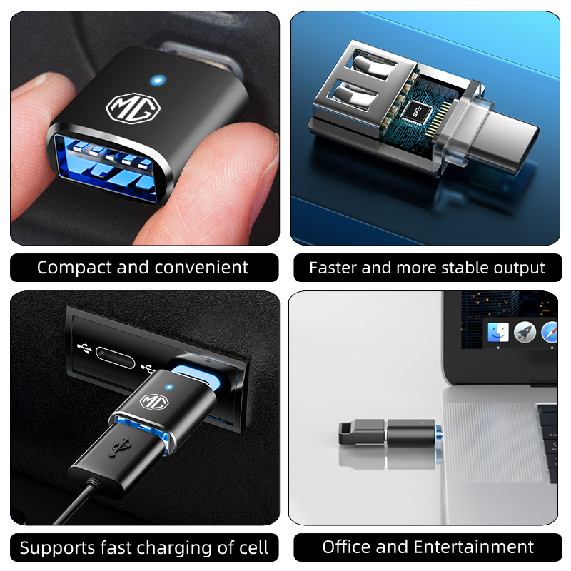 Car LED Type C To USB 3.0 Adap - огляд і ціна Car Accessories App