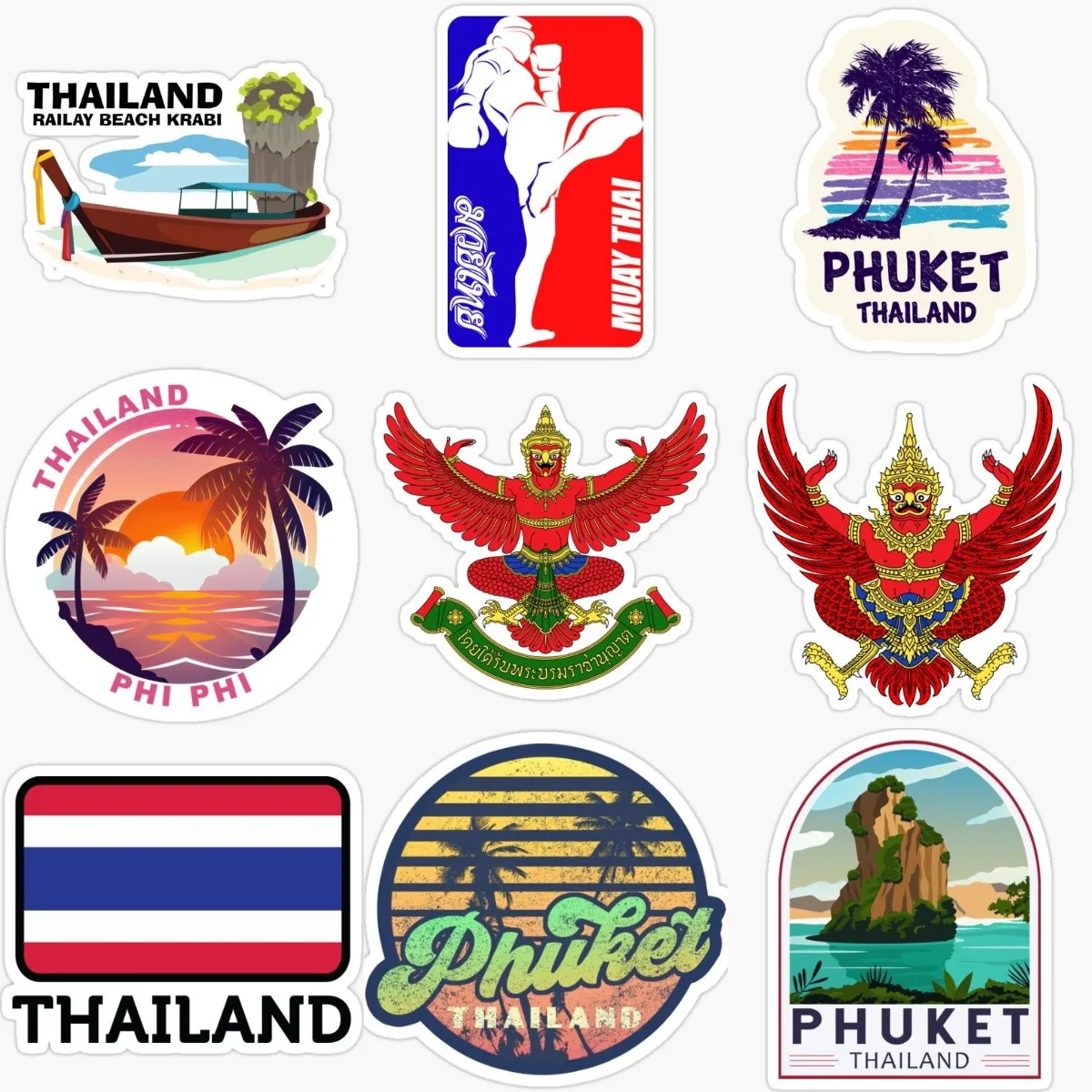 T Thailand Flag Landscape Embl - огляд і ціна Car Accessories Thailand