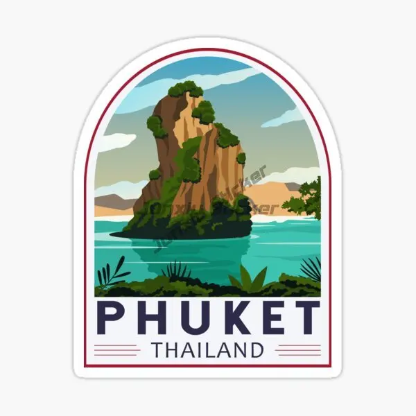 T Thailand Flag Landscape Embl - огляд і ціна Car Accessories Thailand