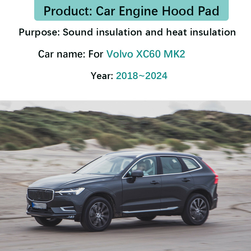 Car Engine Hood Soundproof Cov - огляд і ціна Volvo Car Accessories Xc60