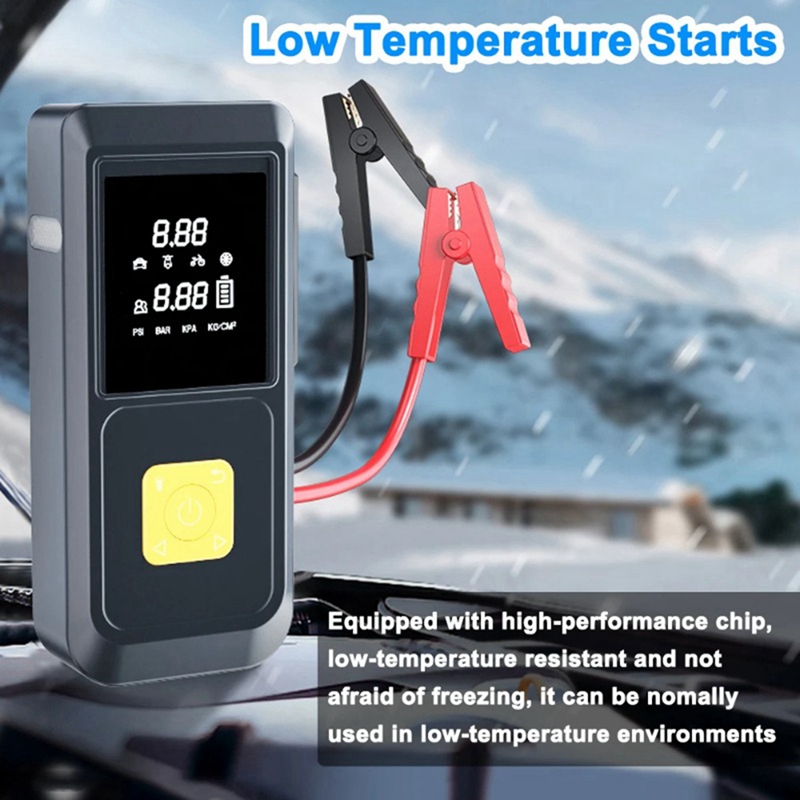 Portable Jump Starter With Air - огляд і ціна Portable Jump Starter