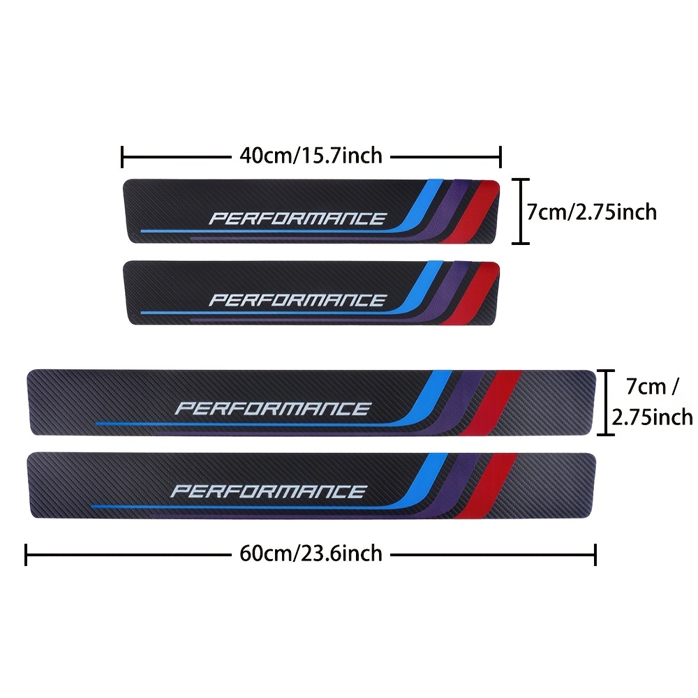 4pcs Carbon Fiber Sill Plate S - огляд і ціна Car Accessories Nz