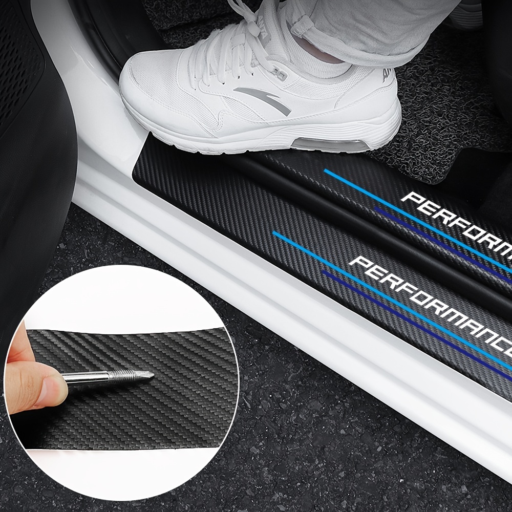 4pcs Carbon Fiber Sill Plate S - огляд і ціна Car Accessories Nz