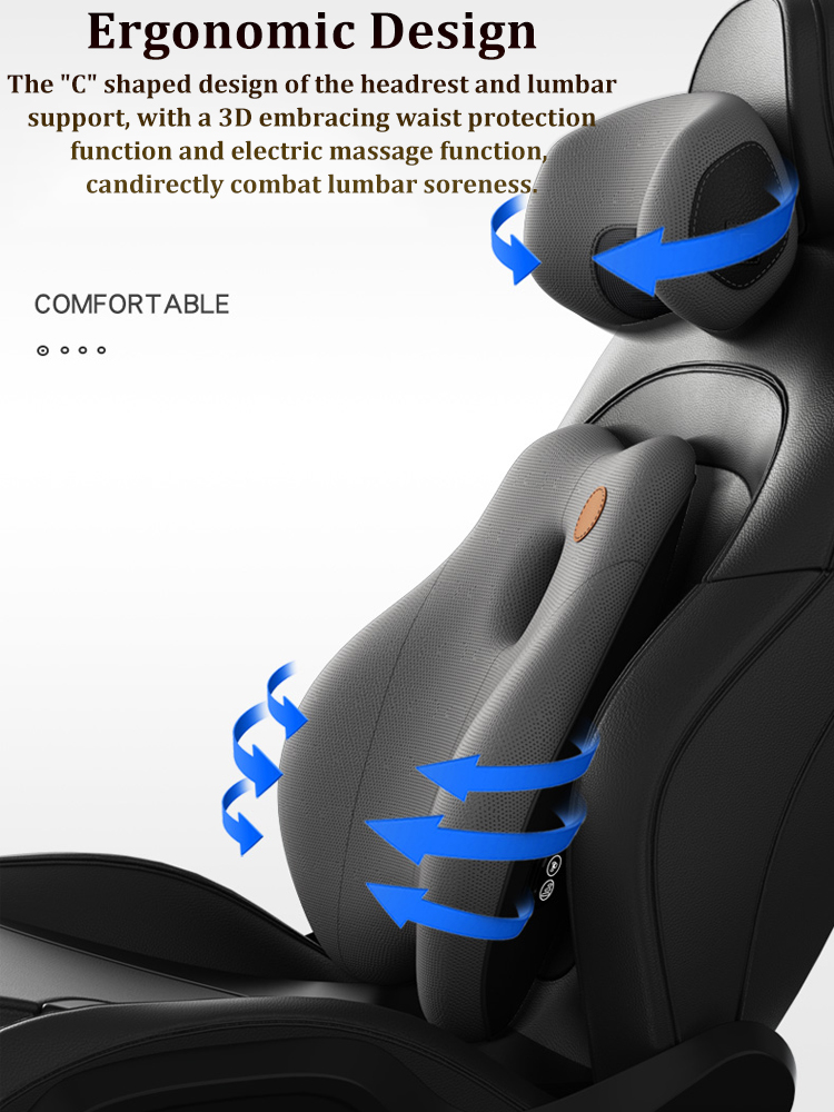 Car Neck Massage Pillow Lumbar - огляд і ціна Car Accessories Nearby
