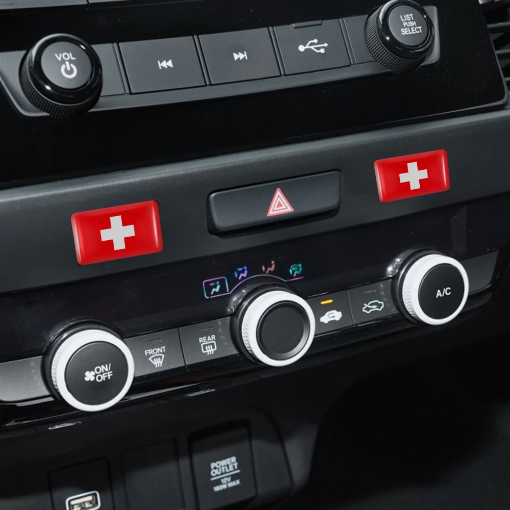 10pcs Epoxy Flags Stickers Car - огляд і ціна Car Accessories Thailand