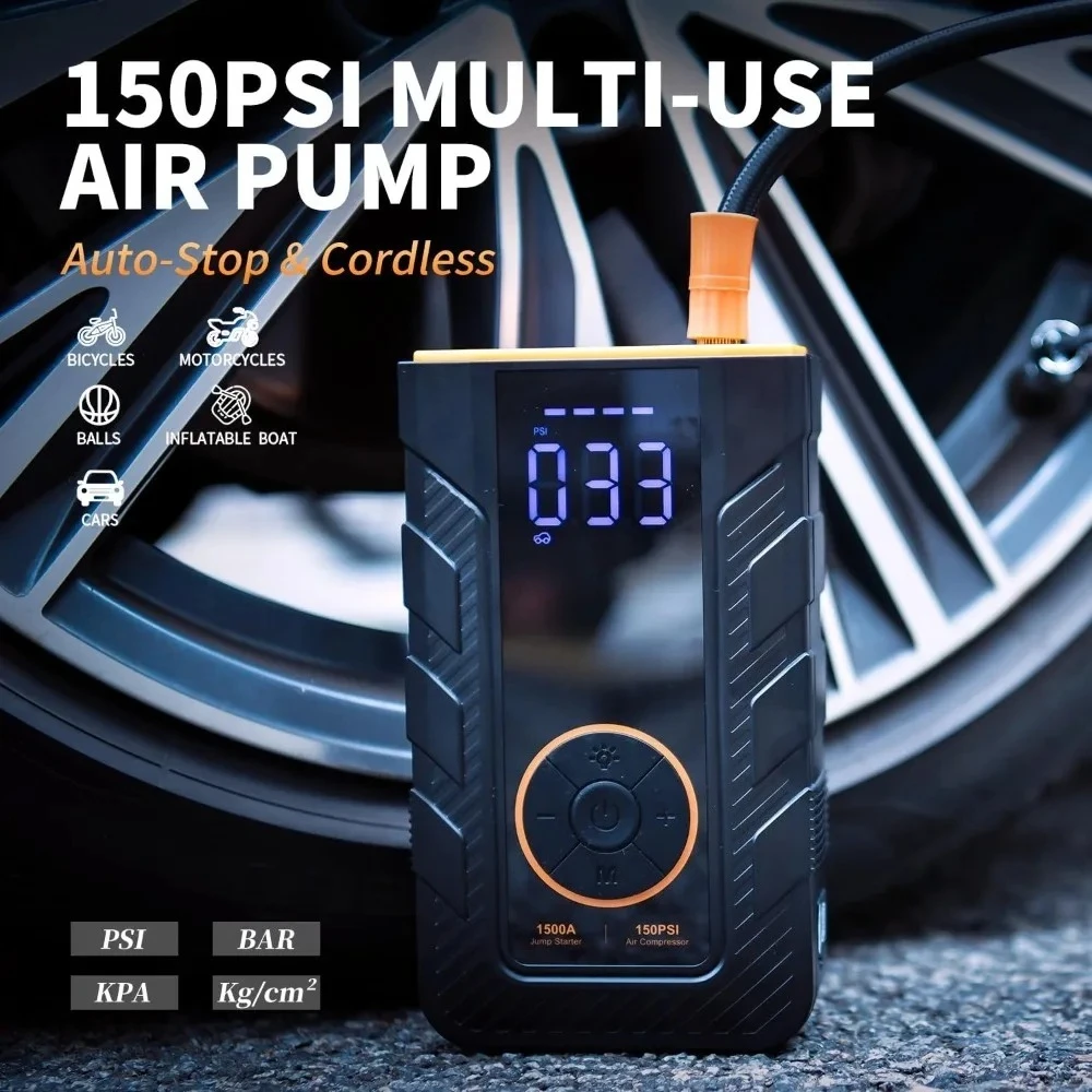 4-in-1 Car Emergency Starter w - огляд і ціна Portable Jump Starter