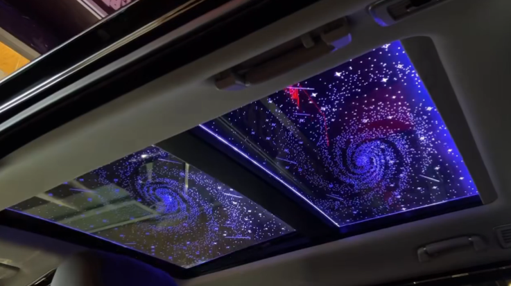 Double Skylight Sunroof Ambien - огляд і ціна Led Interior Ambient Light
