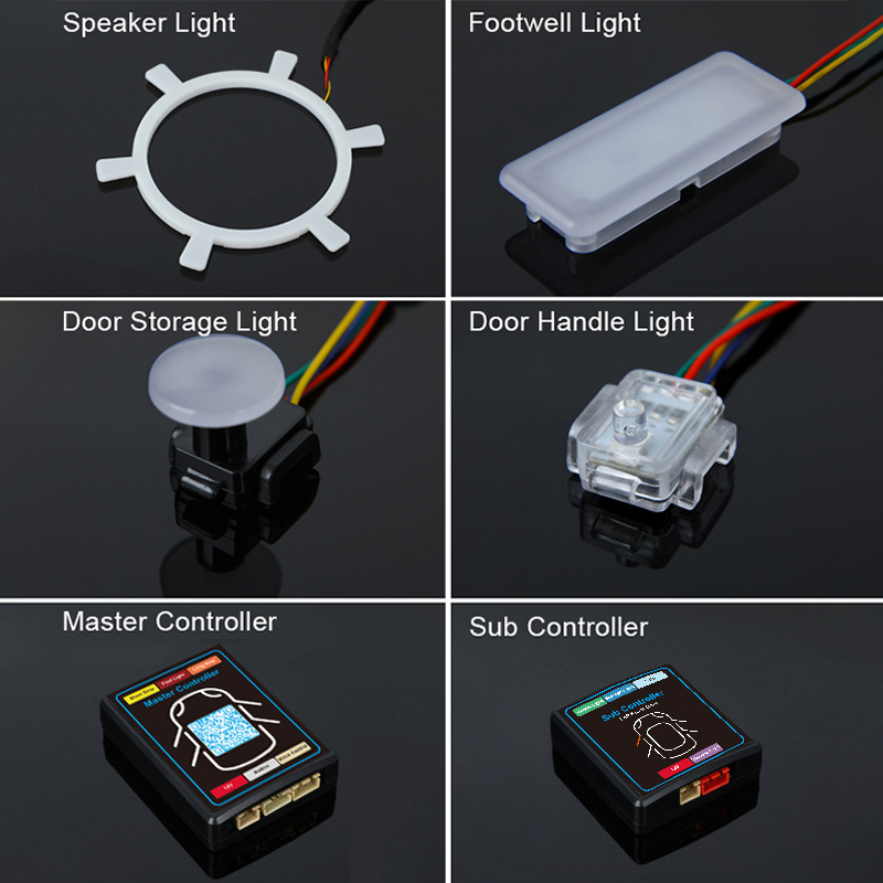 22 in 1 Dream Color RGB Dynami - огляд і ціна Led Interior Ambient Light