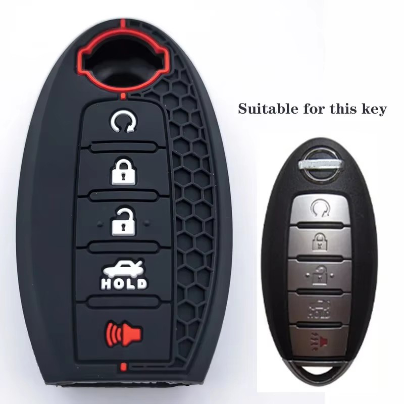 Silicone Car Key Case Cover Ke - огляд і ціна Car Accessories Xcent