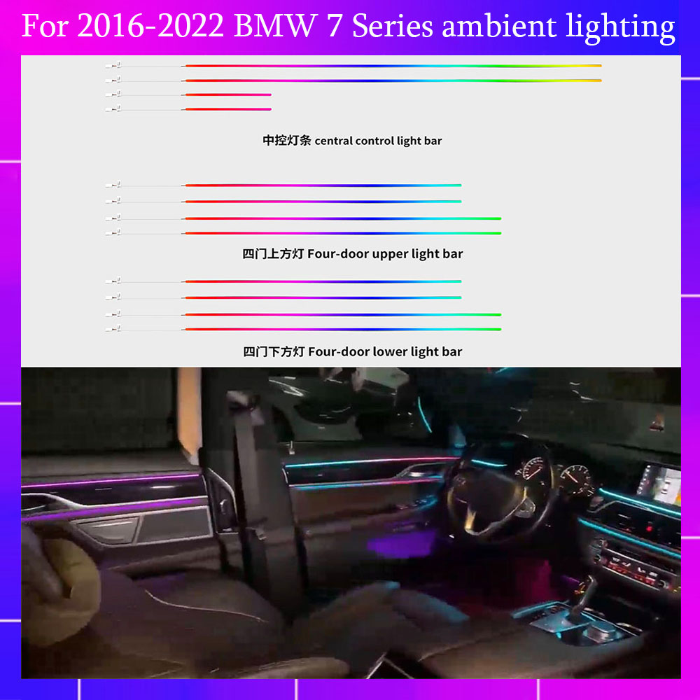 Ambient Lighting Kit for BMW 2 - огляд і ціна Led Interior Ambient Light