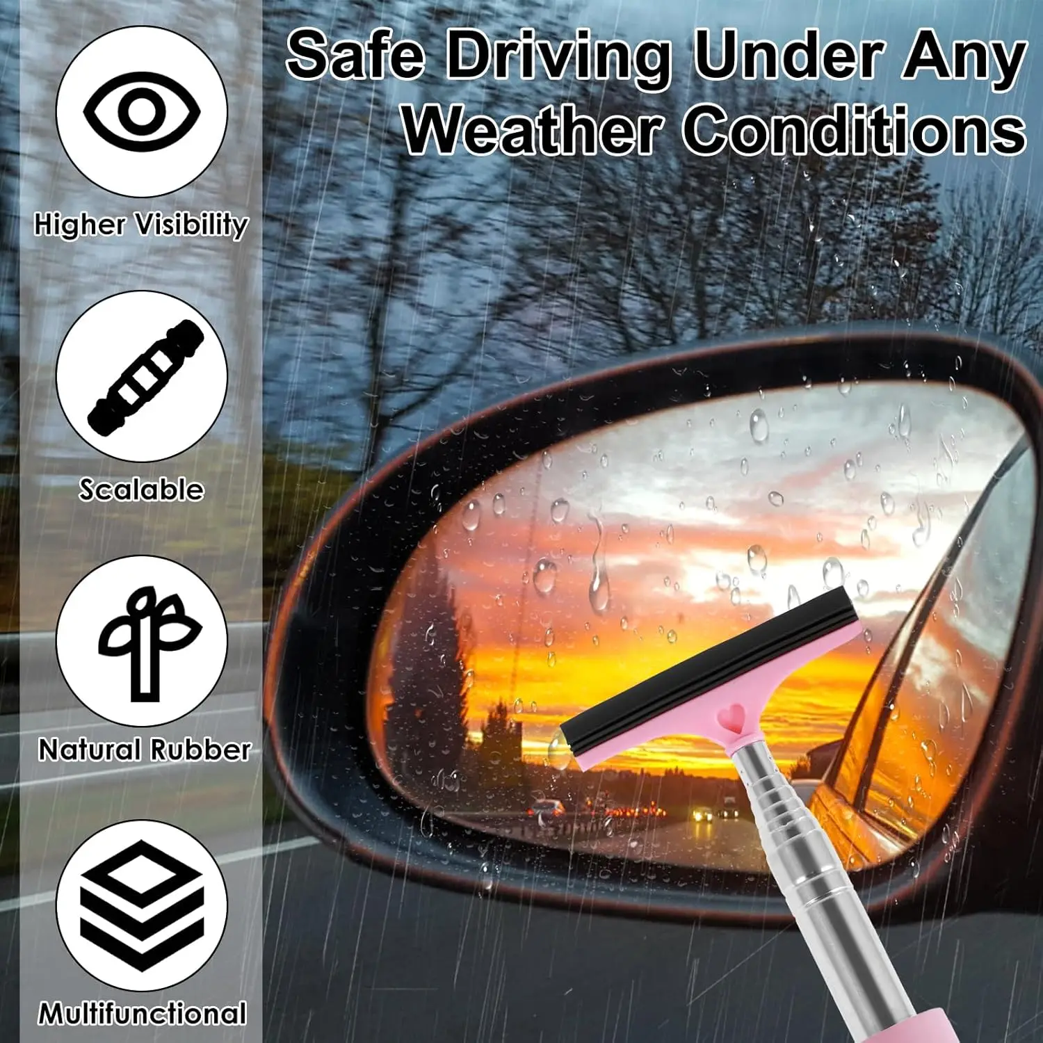 Rearview Mirror Windscreen Wip - огляд і ціна Car Accessories Parts