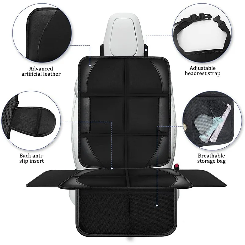 For Tesla Model 3 Y Car Seat C - огляд і ціна Leather Car Seat Cover