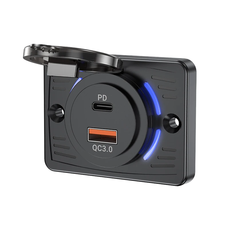 2 Ports 12V RV USB Outlet QC 1 - огляд і ціна Car Accessories Thailand