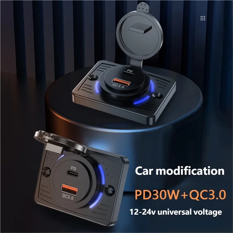 2 Ports 12V RV USB Outlet QC 1 - огляд і ціна Car Accessories Thailand
