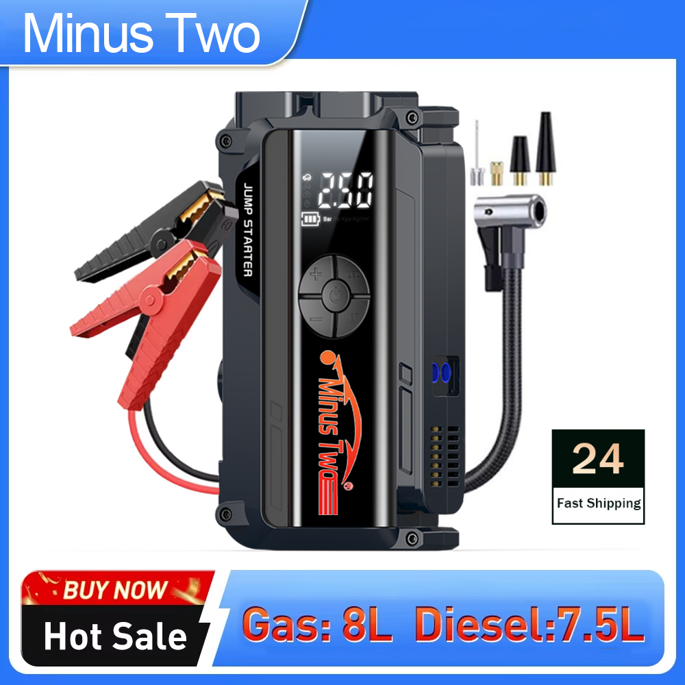 4 in 1 6000A Peak Car Jump Sta - огляд і ціна Portable Jump Starter