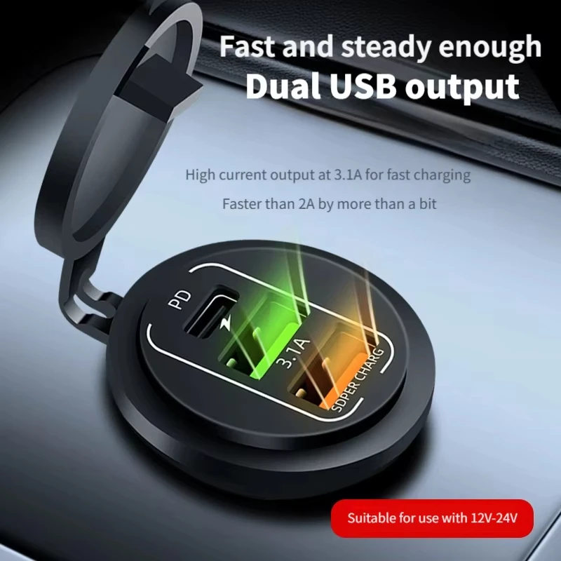 83W Max Phone Charger Socket 4 - огляд і ціна Car Accessories Thailand
