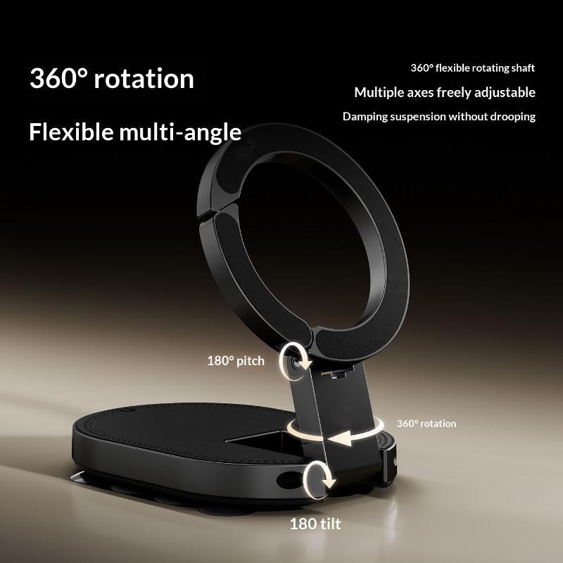 New 1Pcs Foldable Rotatable 3  - огляд і ціна Car Phone Holder Magnetic