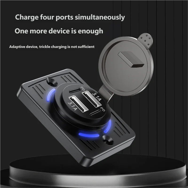 12V-24V Dual USB QC3.0 PD 3.1A - огляд і ціна Car Accessories Thailand