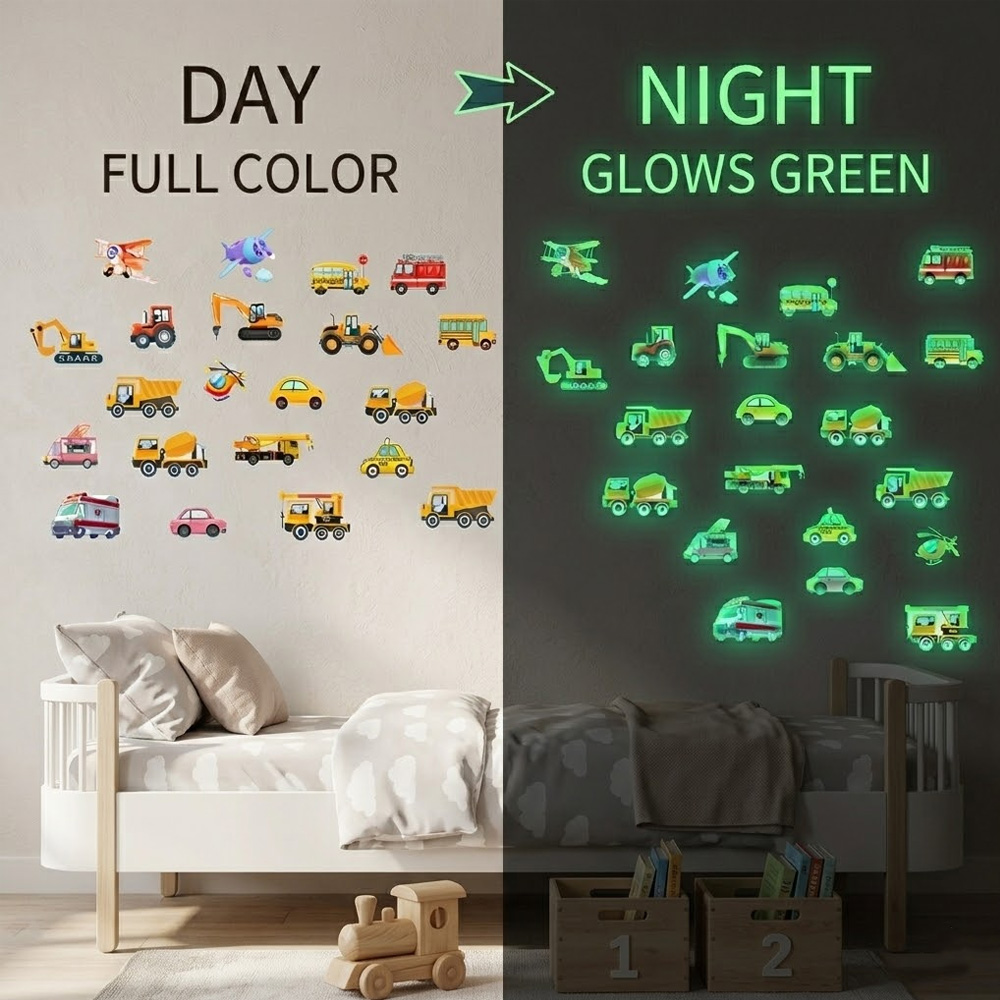 Luminous Car Wall Sticker 21Pc - огляд і ціна Car Accessories Nz