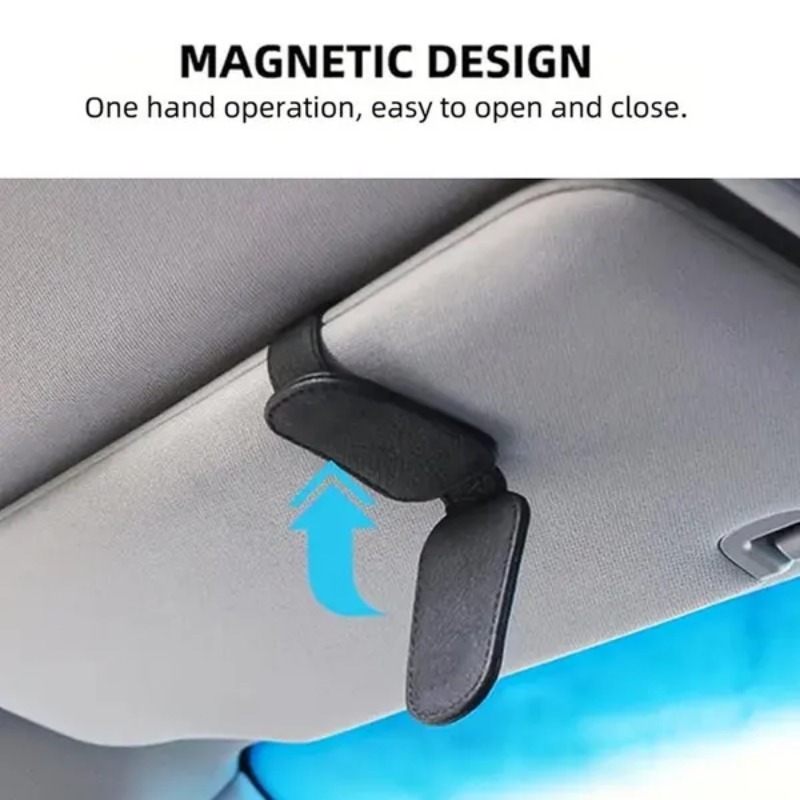 Car Sun Visor Glasses Case Hol - огляд і ціна Car Accessories Parts