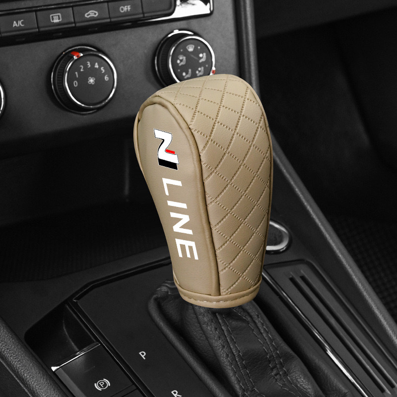 Car Gear Shift Cover Manual Le - огляд і ціна Leather Car Seat Cover