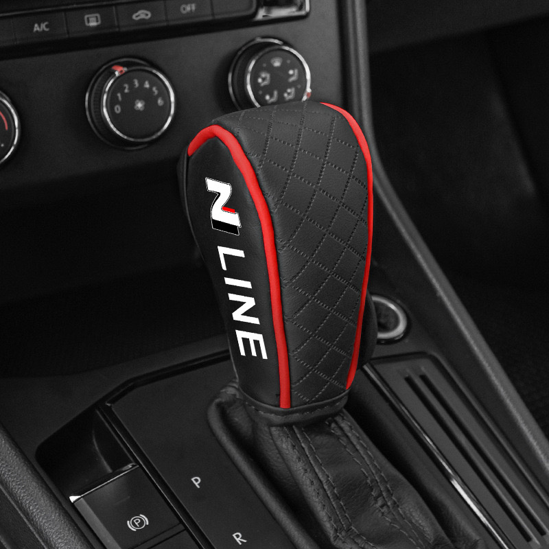 Car Gear Shift Cover Manual Le - огляд і ціна Leather Car Seat Cover