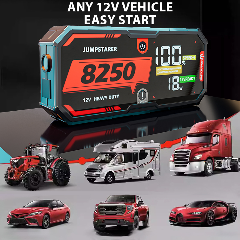 Car Battery 8250 Jump Starter  - огляд і ціна Portable Jump Starter