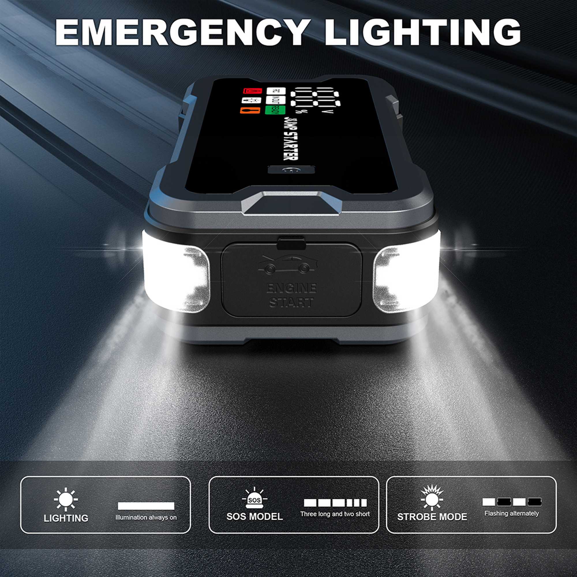4000A Car Jump Starter ,Portab - огляд і ціна Portable Jump Starter