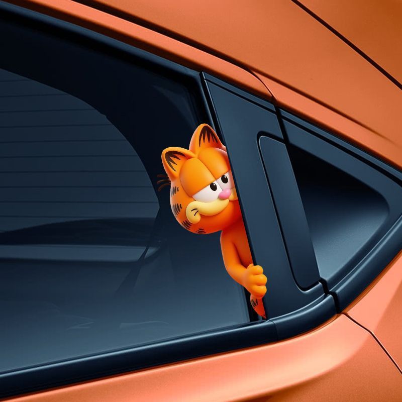 Garfield anime cartoon cute fu - огляд і ціна Car Accessories Parts