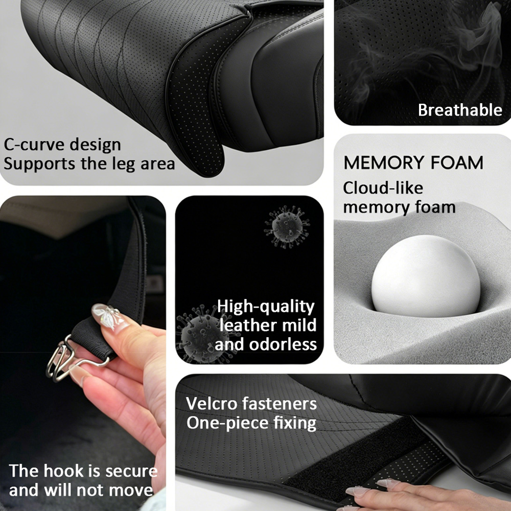 Car Seat Cushion Memory Foam L - огляд і ціна Leather Car Seat Cover