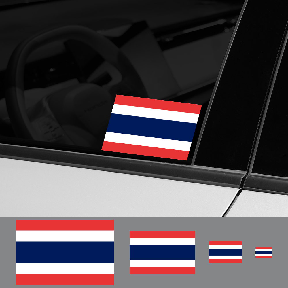 3pcs Thailand Flag Car Sticker - огляд і ціна Car Accessories Thailand