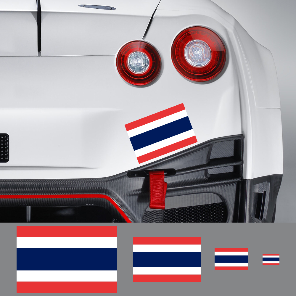 3pcs Thailand Flag Car Sticker - огляд і ціна Car Accessories Thailand