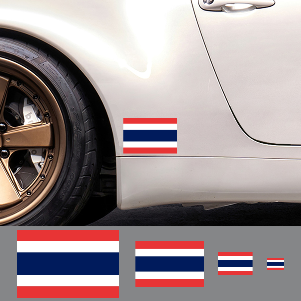 3pcs Thailand Flag Car Sticker - огляд і ціна Car Accessories Thailand
