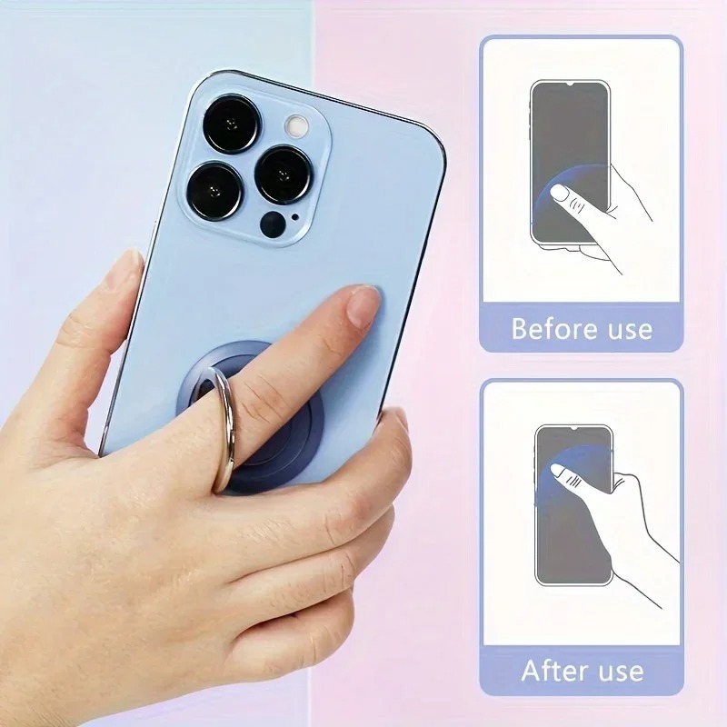 Magnetic Metal Phone Ring Hold - огляд і ціна Car Phone Holder Magnetic