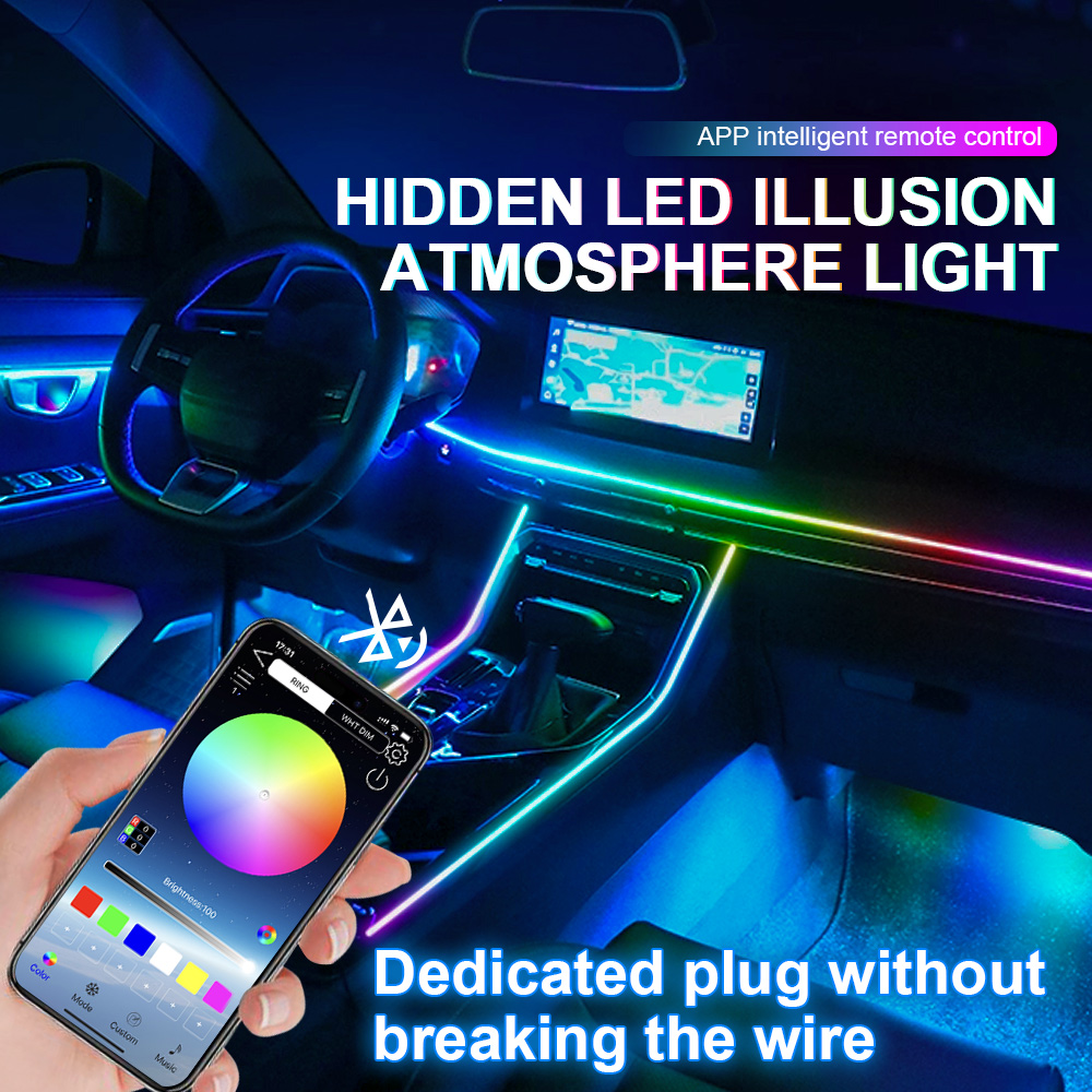 6/10/14/18 in 1 Led Acrylic Ca - огляд і ціна Led Interior Ambient Light