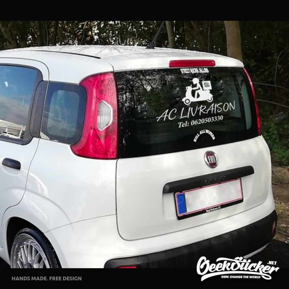 Custom Bussiness Name Sticker  - огляд і ціна Car Accessories Nz