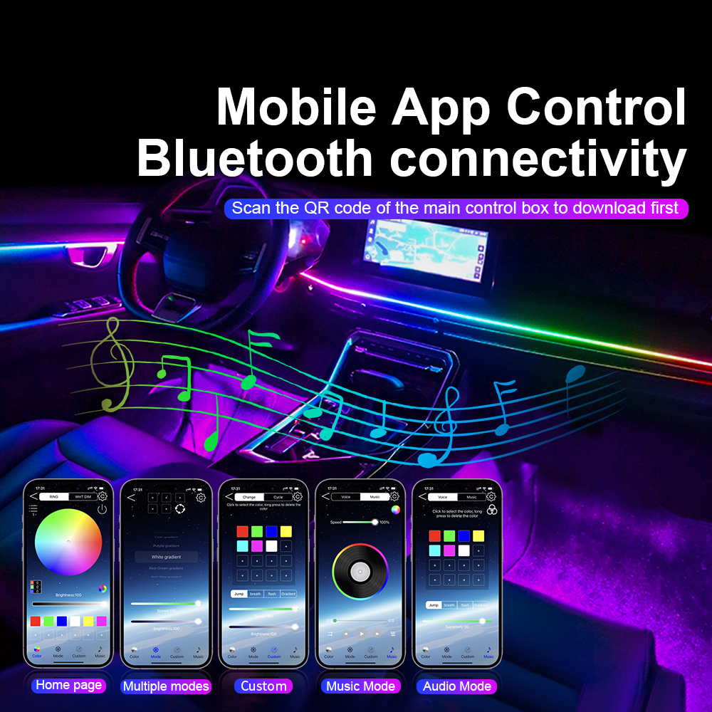 Universal Led Car Ambient Ligh - огляд і ціна Led Interior Ambient Light
